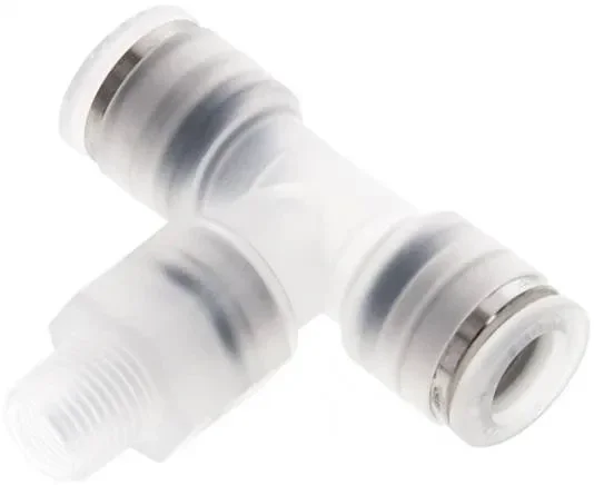 Raccord en T R 1/8&Prime;-8mm, IQS-PP