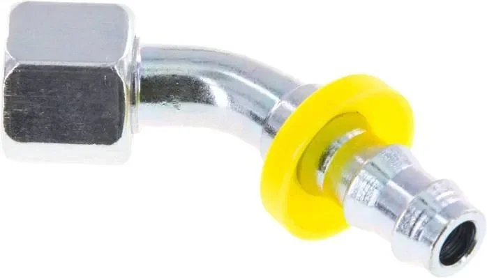 raccord enfichable 45 ? 10 L ?crou de serrage, 9,5mm GSP-ferm ?