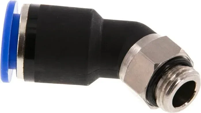 raccord enfichable à 45° G 1/4″-12mm, standard IQS