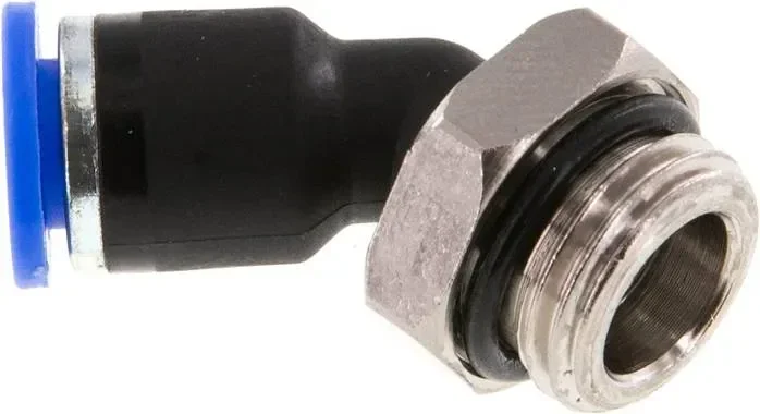 raccord enfichable à 45° G 1/4″-6mm, standard IQS