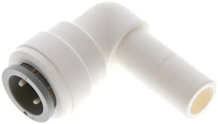 Raccord enfichable coudé 1/2″ (12,7 mm) embout enfichable-1/2″ (12,7 mm) tuyau, IQS-LE