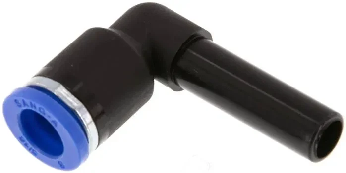 Raccord enfichable coudé 8mm mamelon enfichable, tuyau 8mm