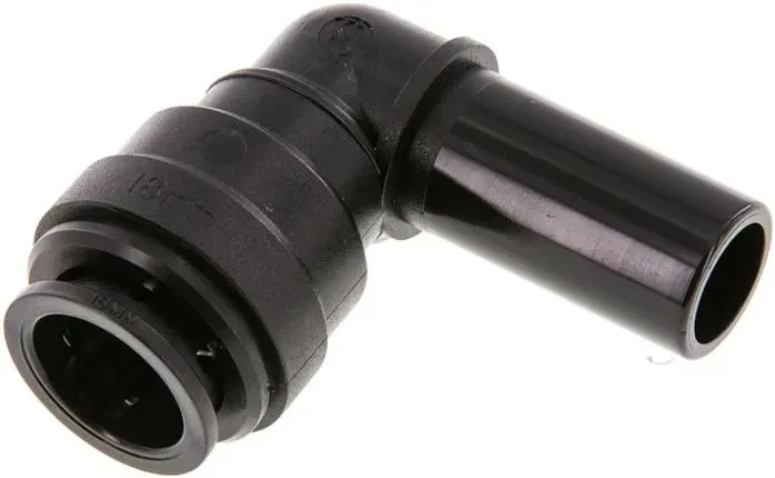 Raccord enfichable coudé avec mamelon enfichable de 18mm, IQS-Big