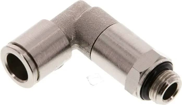 Raccord enfichable coudé, long G 1/8″-8mm, IQS-MSV (standard)