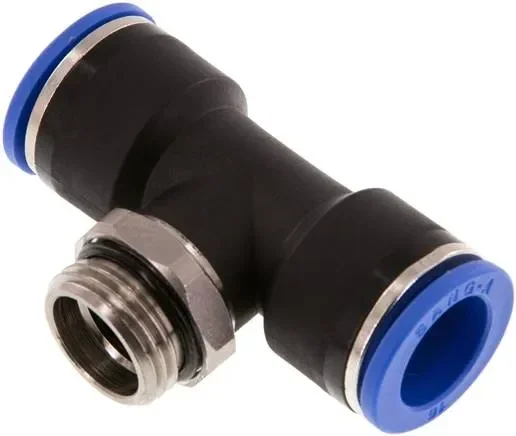 Raccord enfichable en T G 1/2&Prime;-16mm, standard IQS