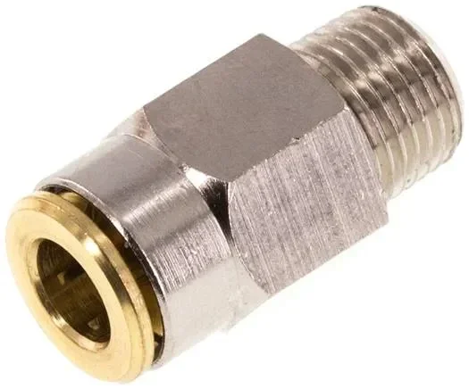 Raccord enfichable haute pression R 1/8″-6mm