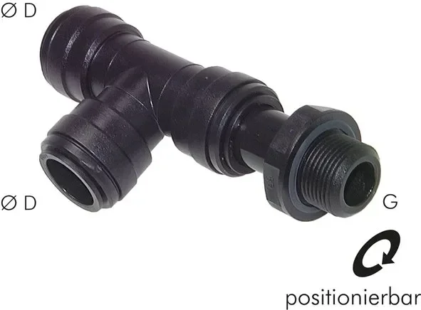 Raccord enfichable LE G 3/4&Prime;-22mm, IQS-Big
