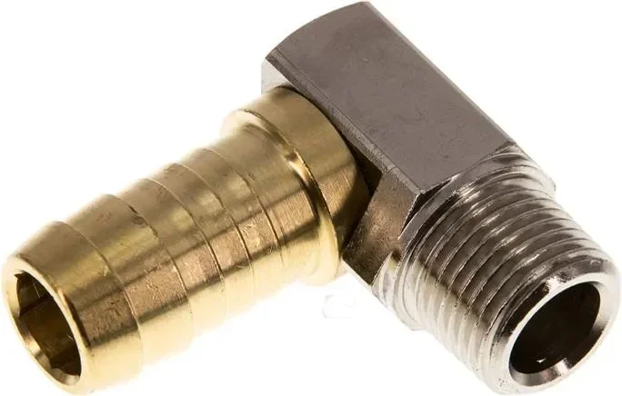 Raccord fileté coudé R 1/2&Prime;-19 (3/4&Prime;)mm, laiton