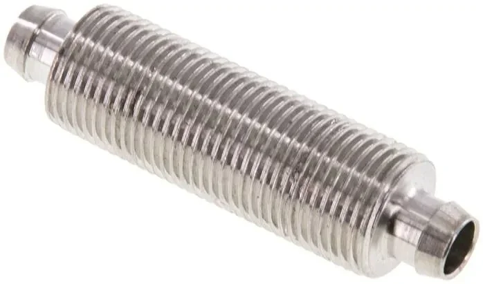 Raccord fileté de cloison 8x6mm, 1.4571 sans écrous