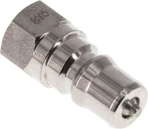 Raccord hydraulique ISO 7241-1B, mâle, G 1/8&Prime;(FF),acier inoxydable