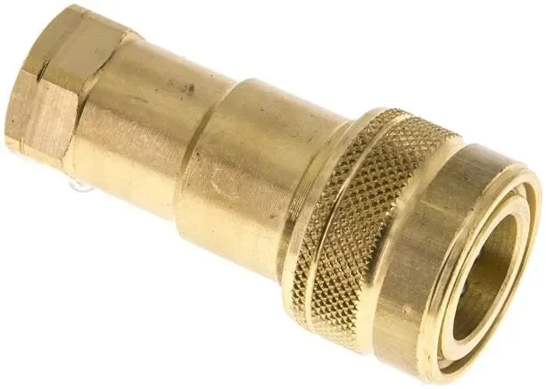Raccord hydraulique ISO 7241-1B, manchon, NPT 1/4&Prime;(FF),laiton