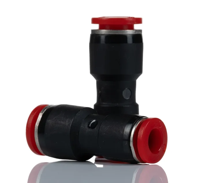 Raccord instantané Norgren Pneufit C vers Enfichable 6 mm Enfichable, 8 mm 1 x 8 mm Push-in, entrée 1 x