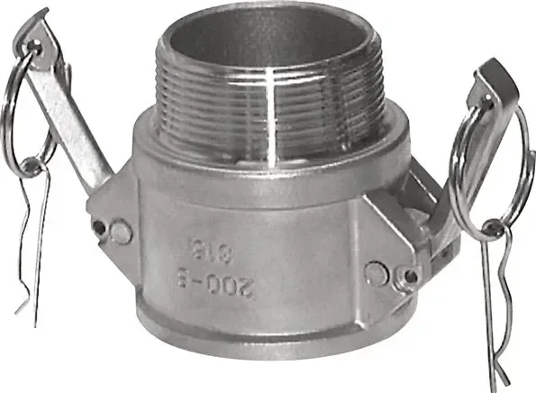 Raccord Kamlock (B) R 5″(AG), acier inoxydable (1.4408)