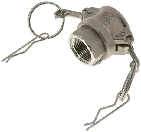 Raccord Kamlock (D) NPT 3/4″(FF), acier inoxydable (1.4408)