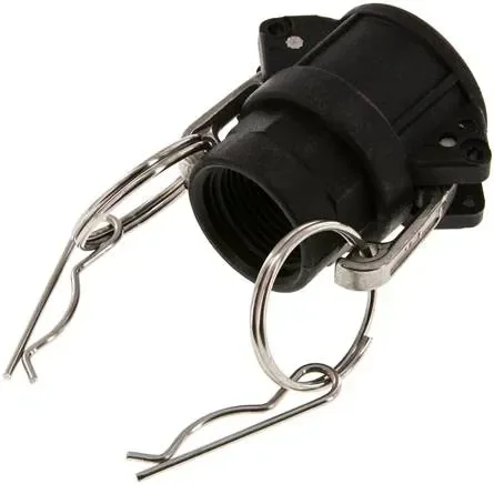 Raccord Kamlock (D) Rp 3/4″(FF), polypropylène