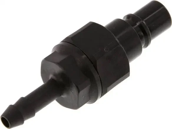 Raccord mâle (NW7,2) tuyau 6 (1/4&Prime;) mm, POM obturant