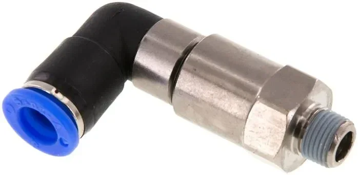 Raccord rapide coudé R 1/8&Prime;-8mm, standard IQS