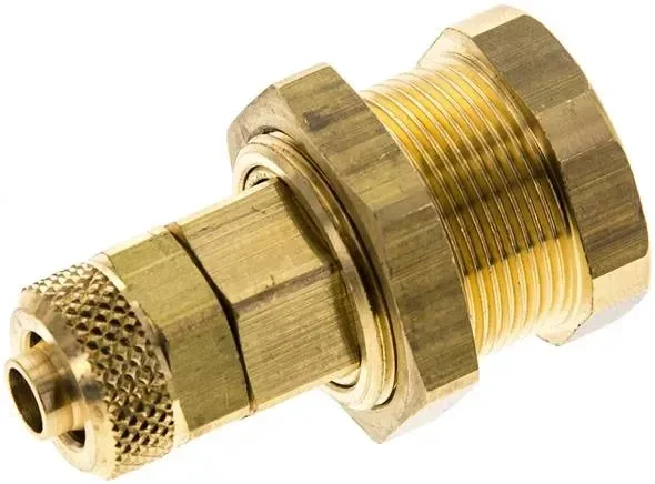 Raccord rapide détachable (NW5) pour tuyau 8×6 mm, laiton