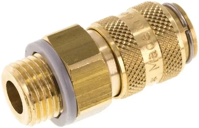 Raccord rapide (NW5) G 1/4&Prime; (AG), laiton