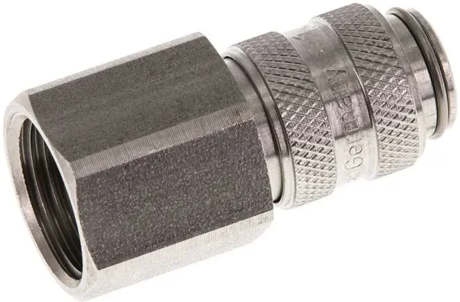 Raccord rapide (NW5) G 3/8&Prime;(IG), acier inoxydable