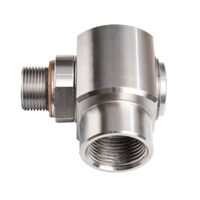 Raccord tournant 90° 1″ Gaz F / 3/4″ gaz M pour enrouleurs HP 400 bar – ALGI EQUIPEMENT – 07778007