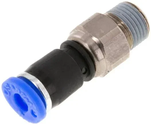 Raccord tournant droit R 1/8&Prime;-4mm, standard IQS