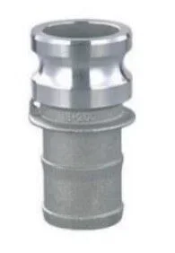 RACCORDS A CAMES ALU ADAPTEUR CANNELÉ TYPE E DN50 16BARS CAMEE200