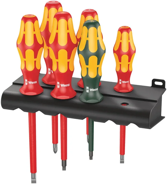 Rack Jeu de tournevis Kraftform Plus Série 100 + Rack 160 i/168 i/6 Rack WERA – 05347777001