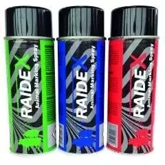 Raidex aerosol 500ml rouge pb