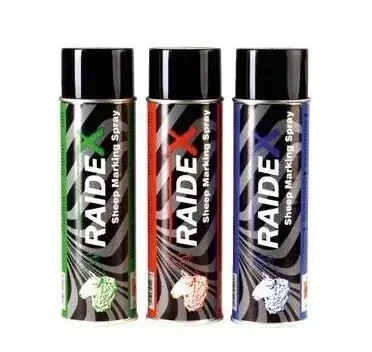 Raidex aerosol rouge ovin 500ml