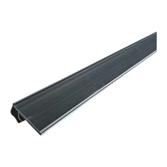Rail porte-étiquettes pour panier gerbable