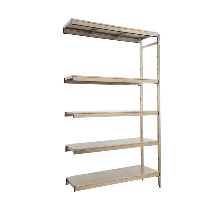 Rayonnage additionel mobile bois-métal léger sans vis 2000x1660x400 – 5 niveaux – SIMON RACK – 8425437074417