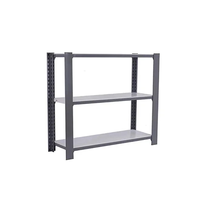 Rayonnage de bureau charge légère sans vis 1000x900x400 – 3 niveaux Gris/Blanc – SIMON RACK – 8435104916841