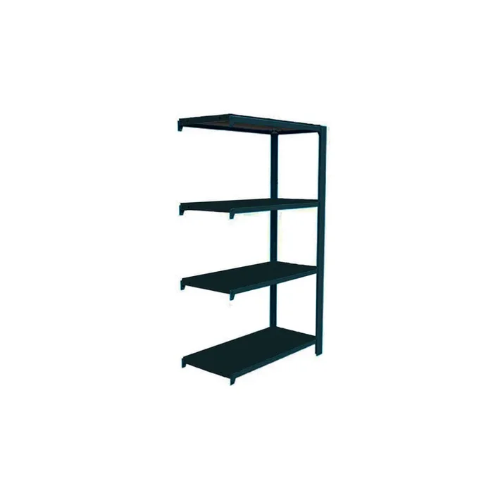Rayonnage de bureau charge légère sans vis 1500x900x400 – 4 niveaux Anthracite – SIMON RACK – 8425437103636