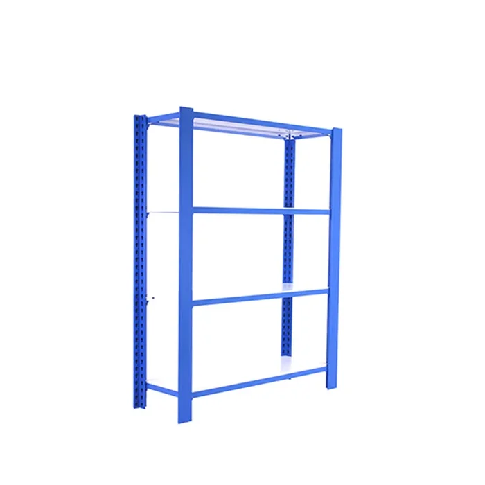Rayonnage de bureau charge légère sans vis 1500x900x400 – 4 niveaux Bleu/Blanc – SIMON RACK – 8435104916544
