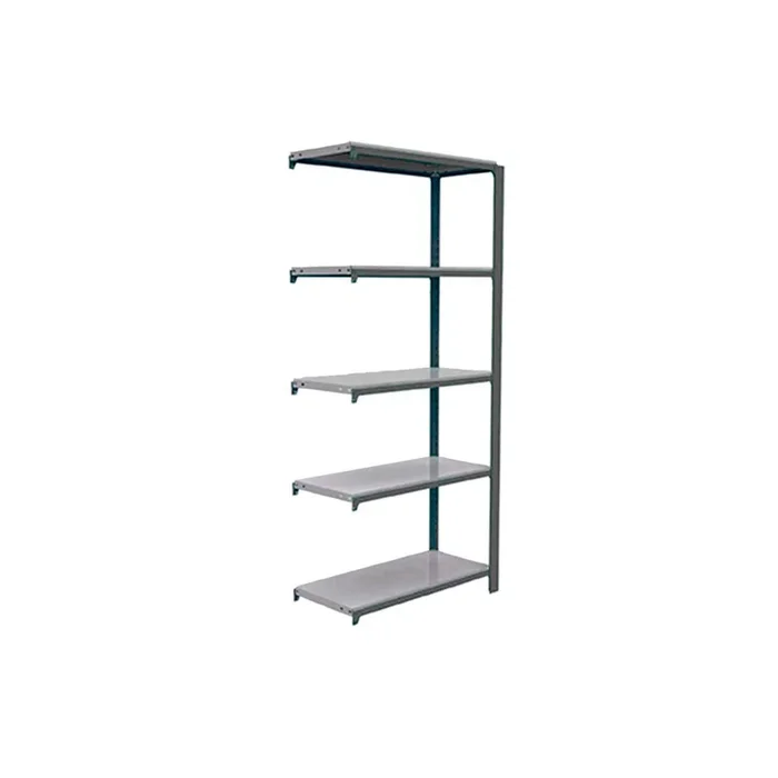 Rayonnage de bureau charge légère sans vis 2100x900x300 – 5 niveaux Anthracite – SIMON RACK – 8425437103674