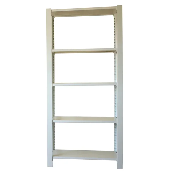 Rayonnage de bureau charge légère sans vis 2100x900x400 – 5 niveaux Blanc – SIMON RACK – 8435104914243