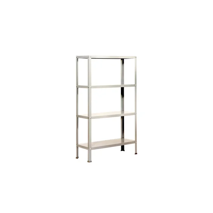 Rayonnage intérieur 1600x800x300 – 4 niveaux Blanc – SIMON RACK – 8425437061387