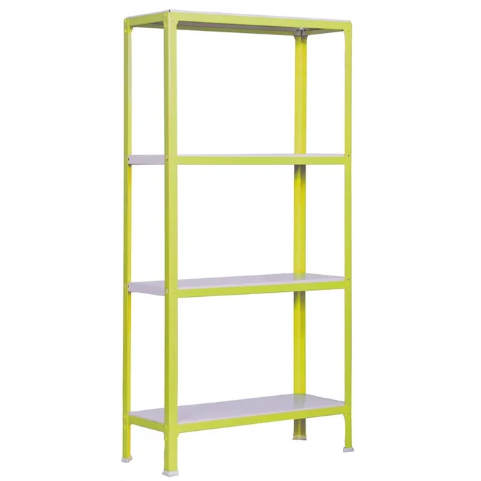 Rayonnage intérieur 1600x800x300 – 4 niveaux Vert/Blanc – SIMON RACK – 8435104940082