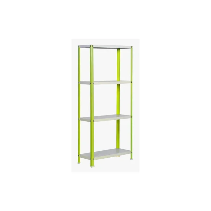 Rayonnage intérieur 1600x800x400 – 4 niveaux Vert/Blanc – SIMON RACK – 8425437061929
