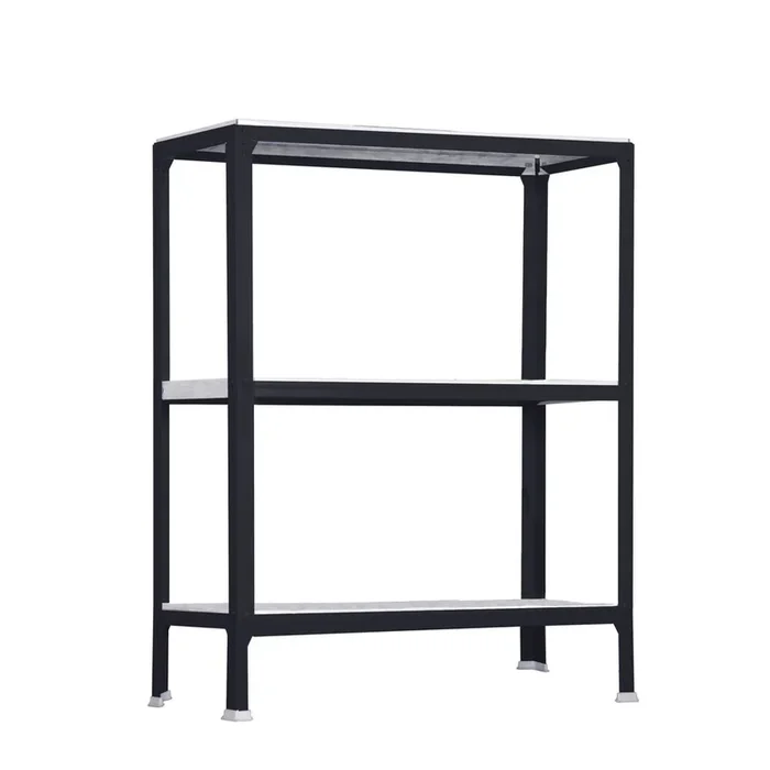 Rayonnage intérieur 900x800x300 – 3 niveaux Anthracite – SIMON RACK – 8425437104374