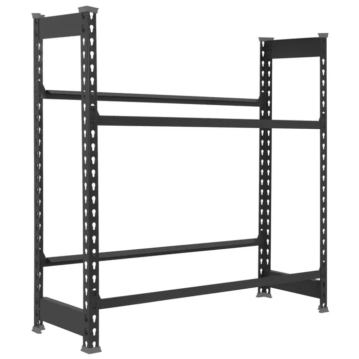 Rayonnage léger tri de bouteille sans vis 1000x800x300 – 2 niveaux Anthracite – SIMON RACK – 8425437129605