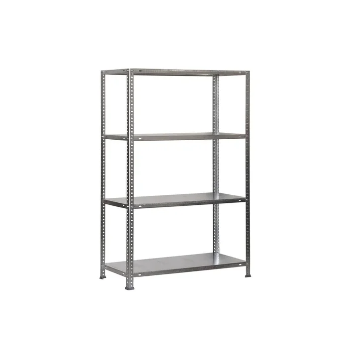 Rayonnage métallique léger à vis 1500x1000x500 – 4 niveaux Galvanisé – SIMON RACK – 8425437130250