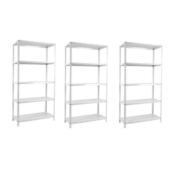 Rayonnage métallique léger à vis 1800x1000x400 – Blanc – SIMON RACK – 8425437088568