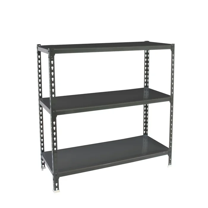 Rayonnage métallique léger sans vis 1000x1100x400 – 3 niveaux Anthracite – SIMON RACK – 8425437097416