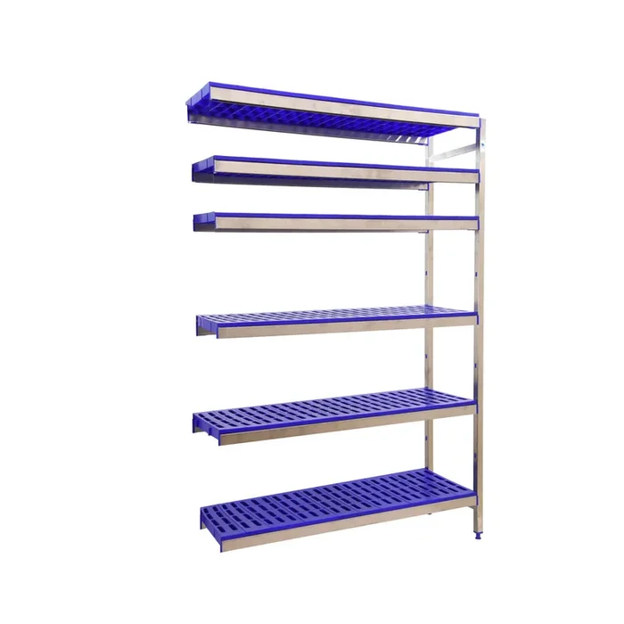Rayonnage mobile bois-métal léger sans vis 1600x1660x500 – 3 niveaux – SIMON RACK – 8425437075568