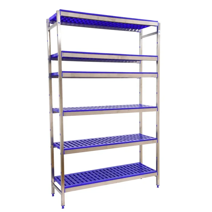 Rayonnage mobile bois-métal léger sans vis 1600x860x400 – 6 niveaux – SIMON RACK – 8425437074738