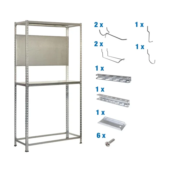 Rayonnage pour garage auto – 2000x1000x400 – Galvanisé – SIMON RACK – 8425437072260