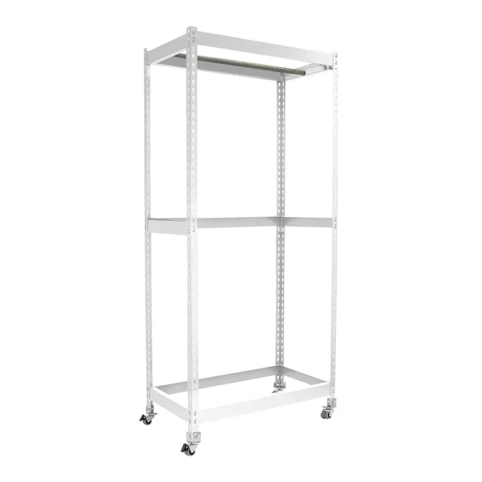 Rayonnage pour vêtements 1575x900x600 – 1 niveau Blanc – SIMON RACK – 8425437093340