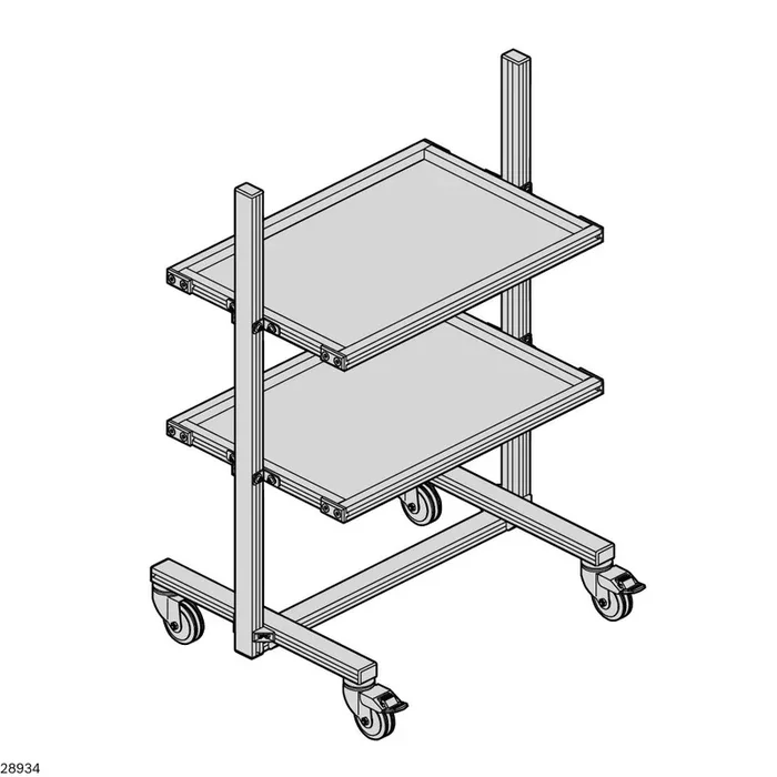 Rayonnages logistiques Bosch Rexroth